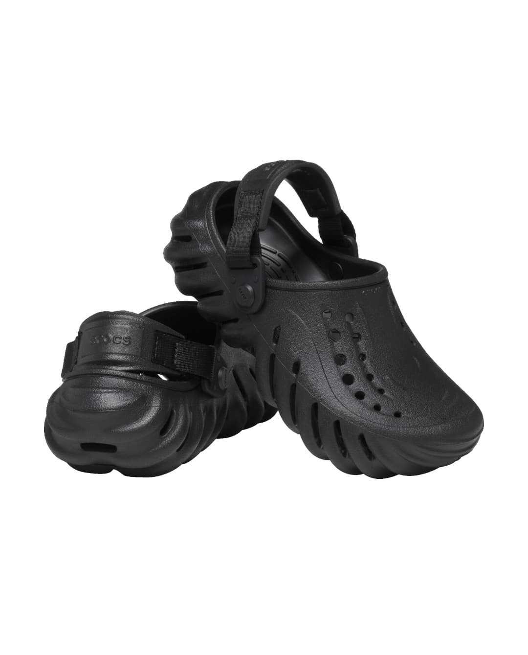 Crocs Kids' Echo Slide Black