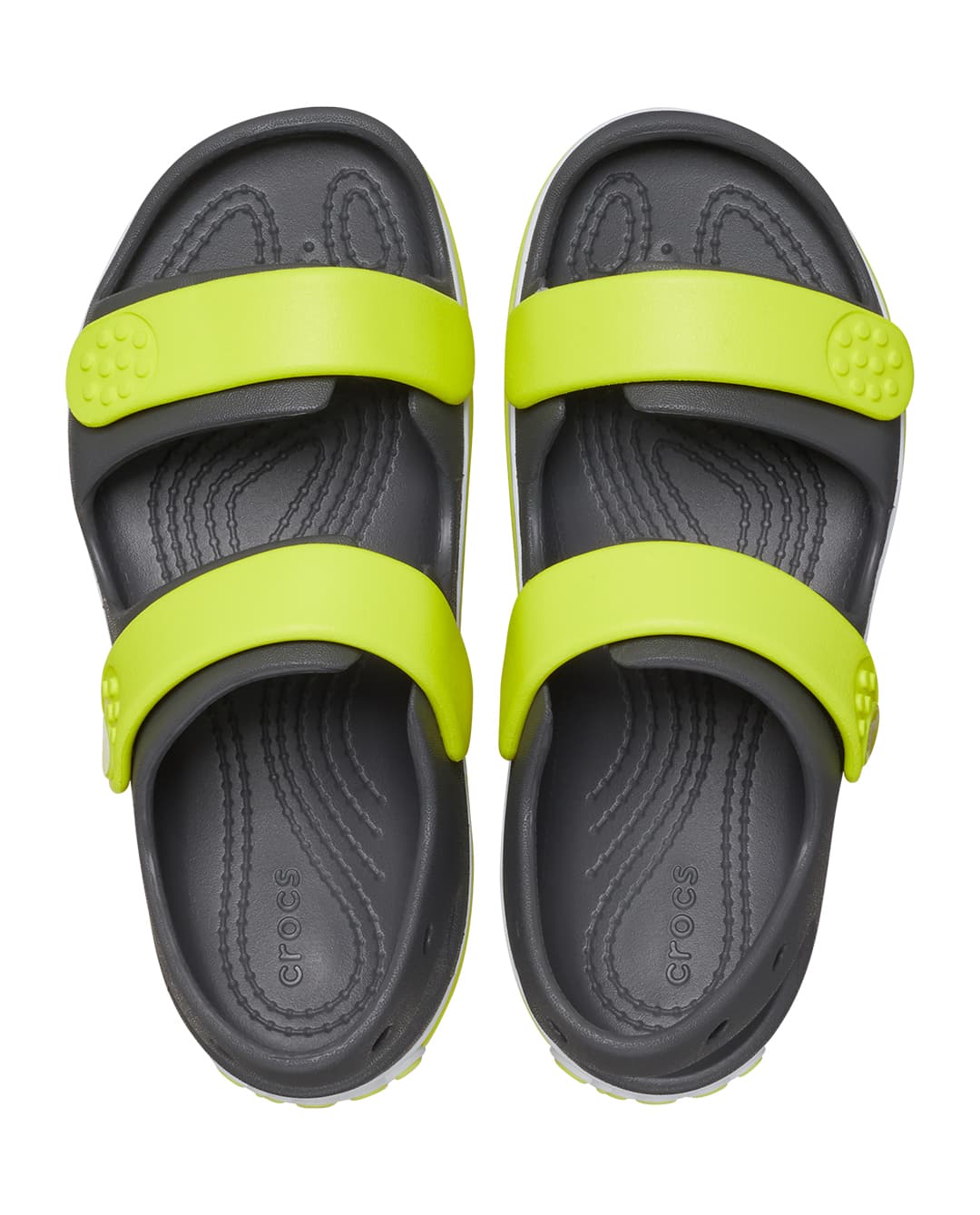 Crocs Kids' Crocband Cruiser Sandal Grey