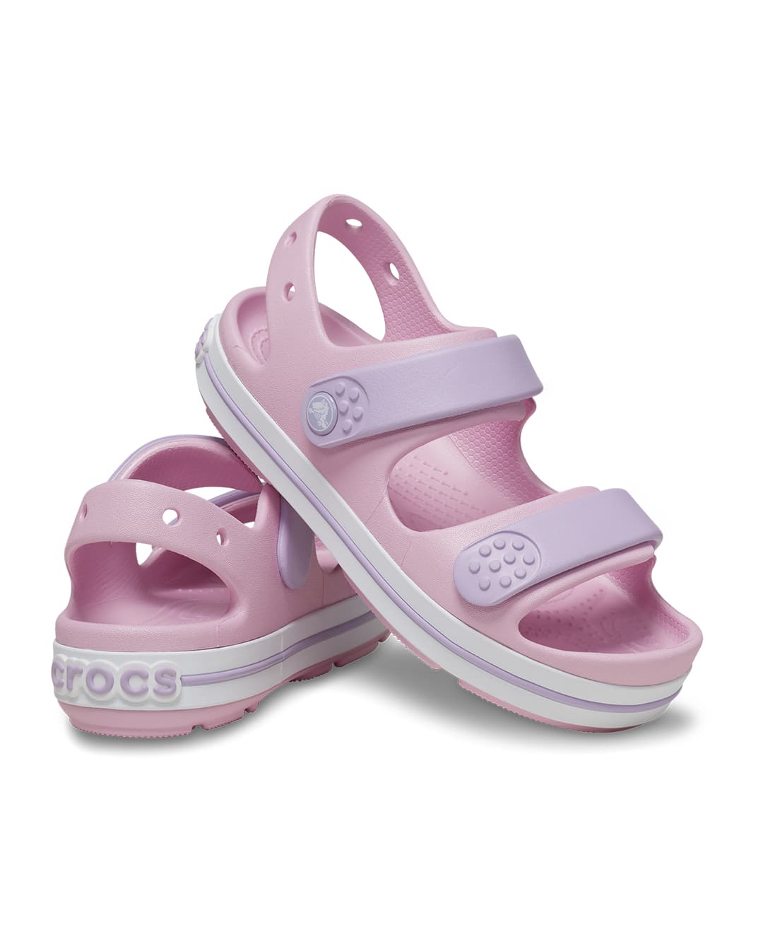 Crocs Toddlers' Crocband Cruiser Sandal Pink