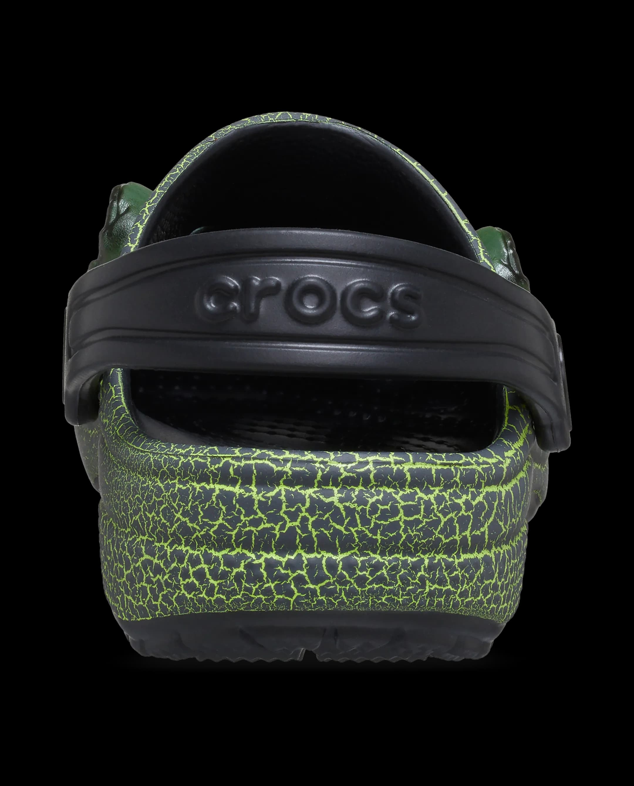 Crocs Kids' Classic I Am Scary Dino Clog Black