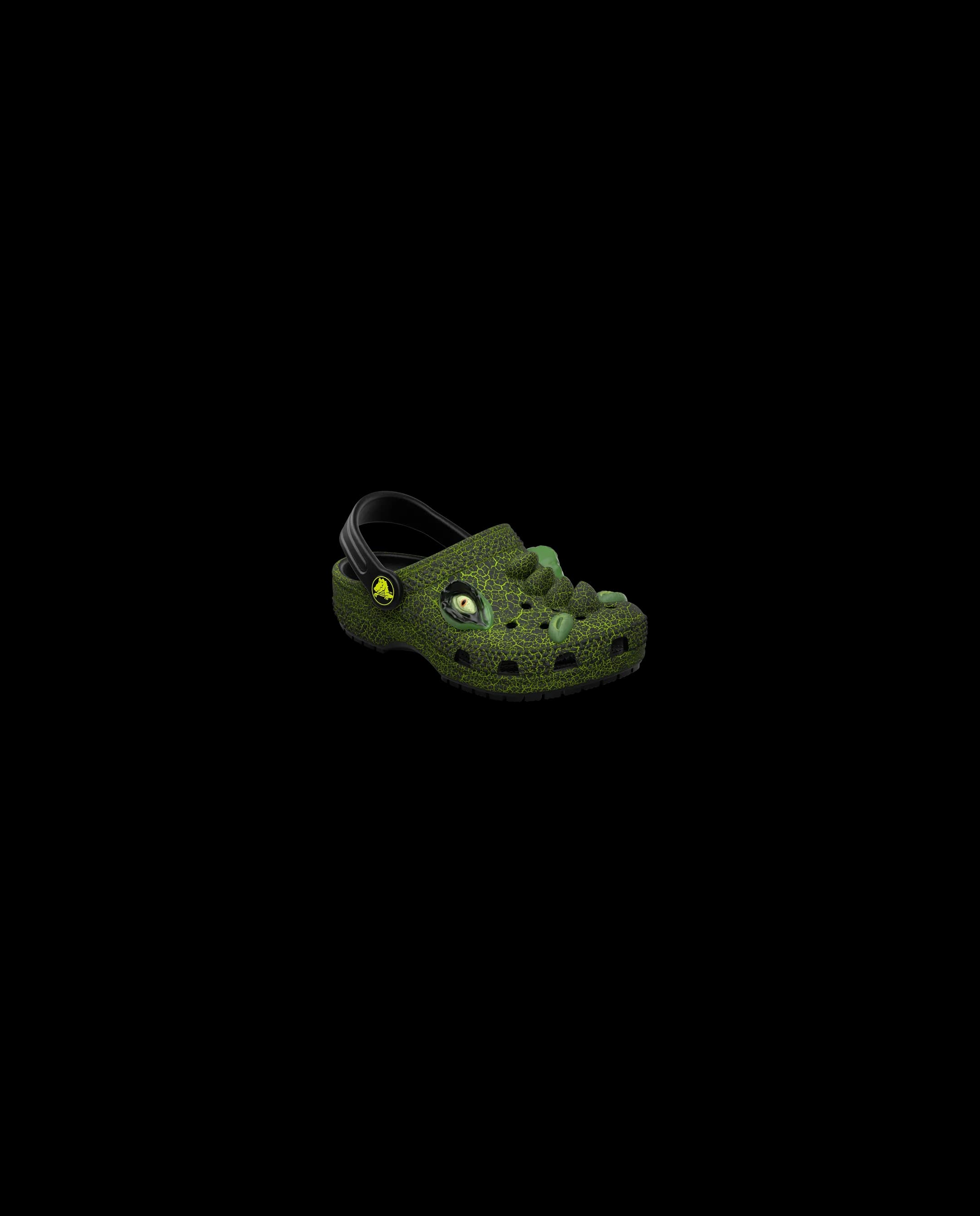 Crocs Kids' Classic I Am Scary Dino Clog Black