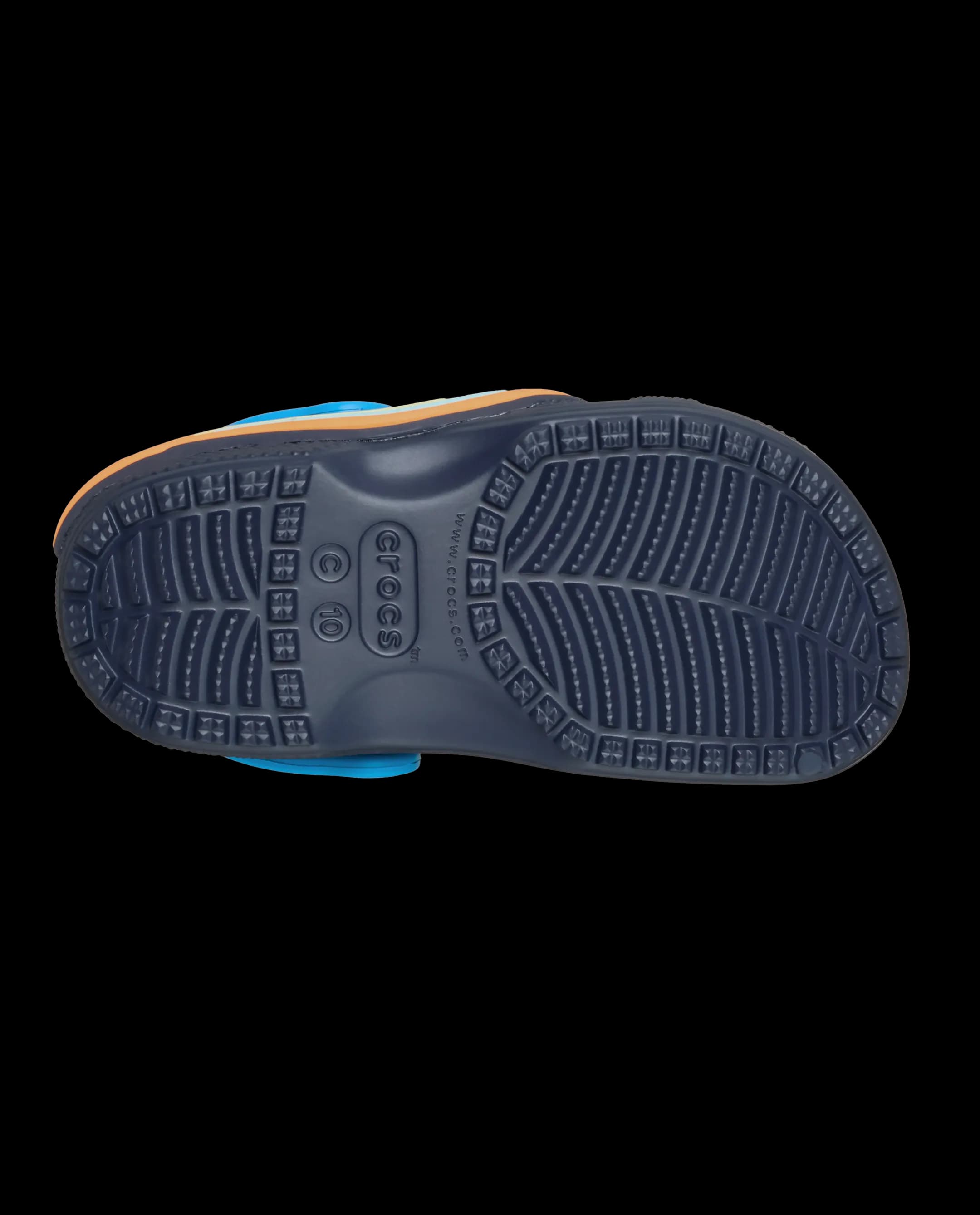Crocs Toddlers' Classic Ufo Lights Clog Blue