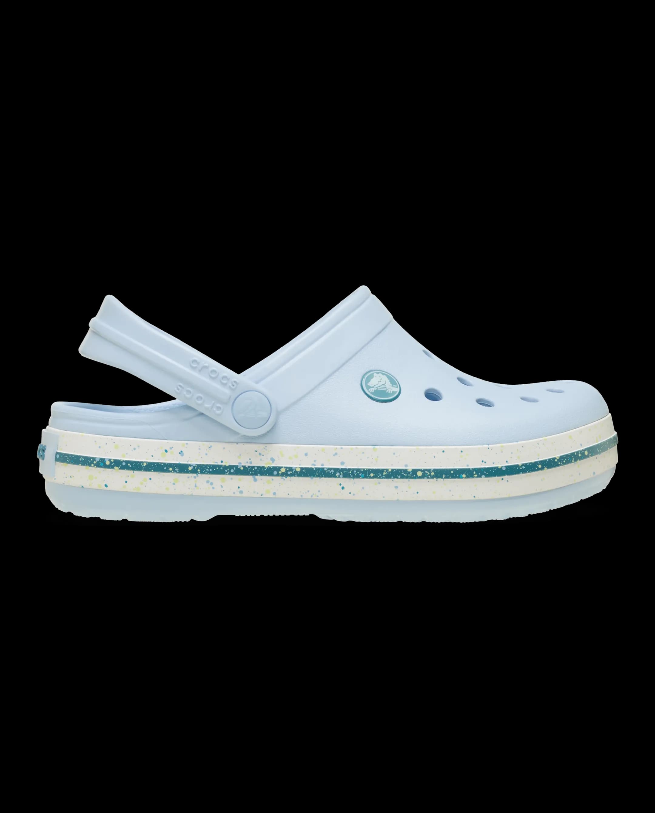 Crocs Kids' Crocband Speckled Band Clog Blue