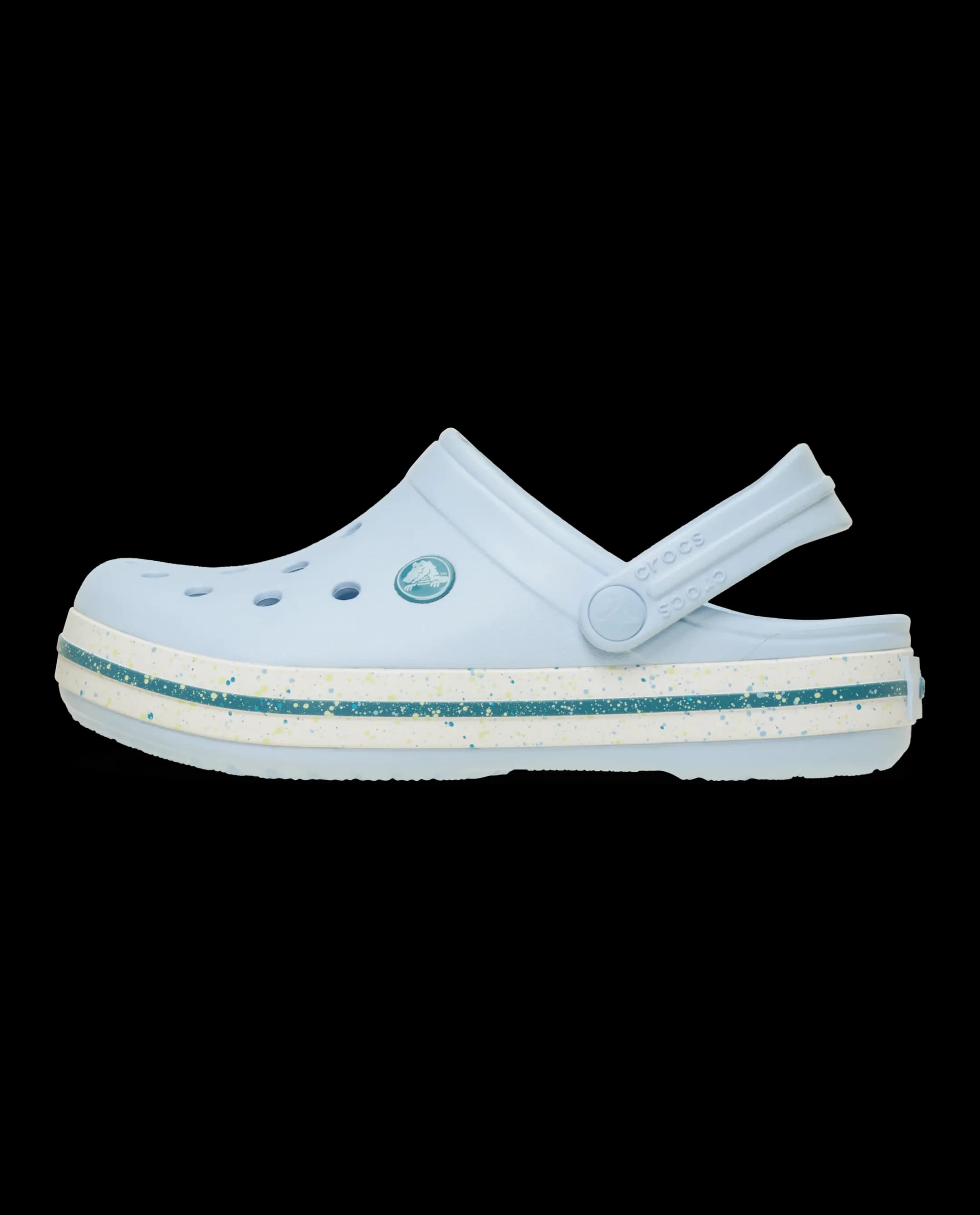 Crocs Kids' Crocband Speckled Band Clog Blue