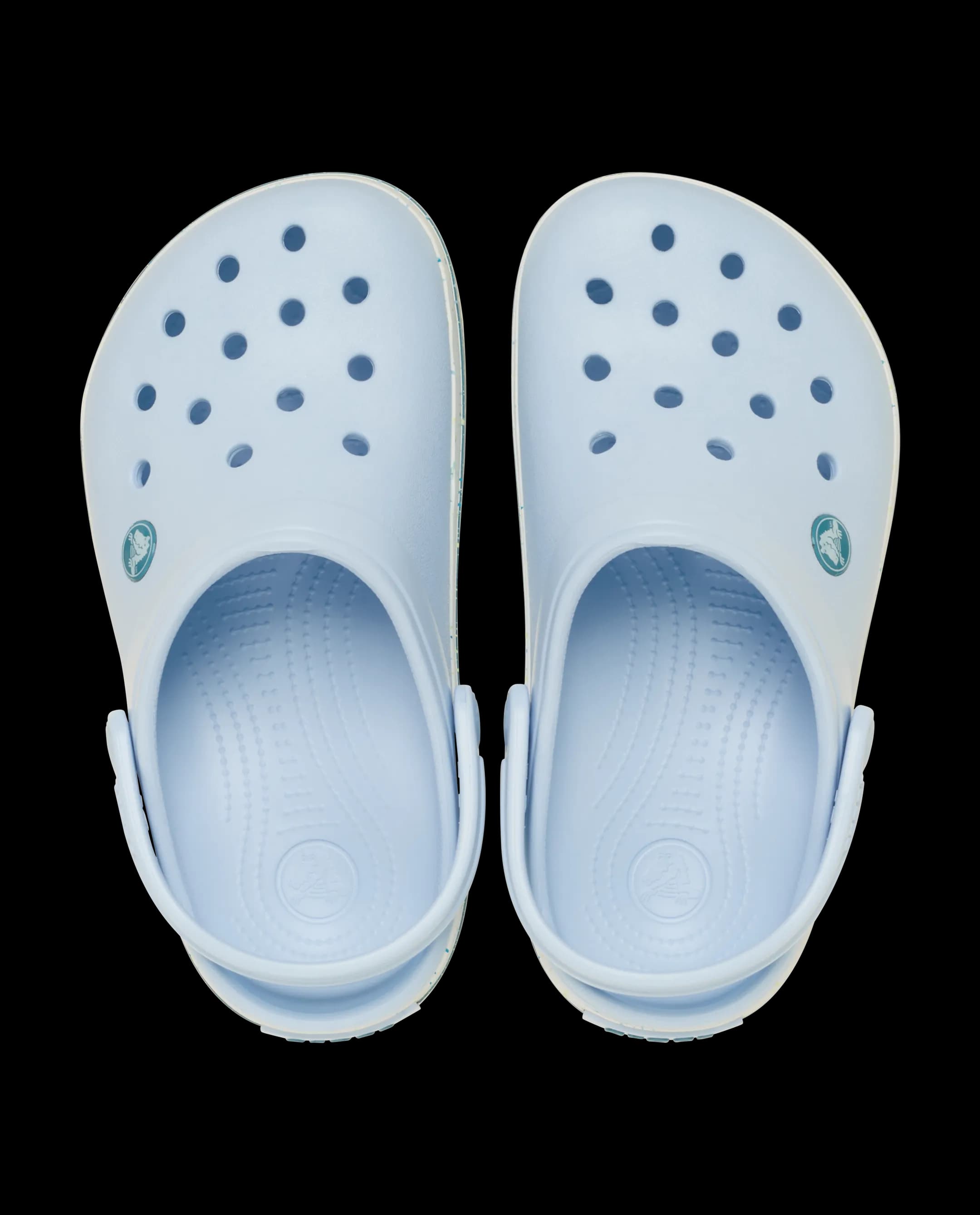 Crocs Kids' Crocband Speckled Band Clog Blue