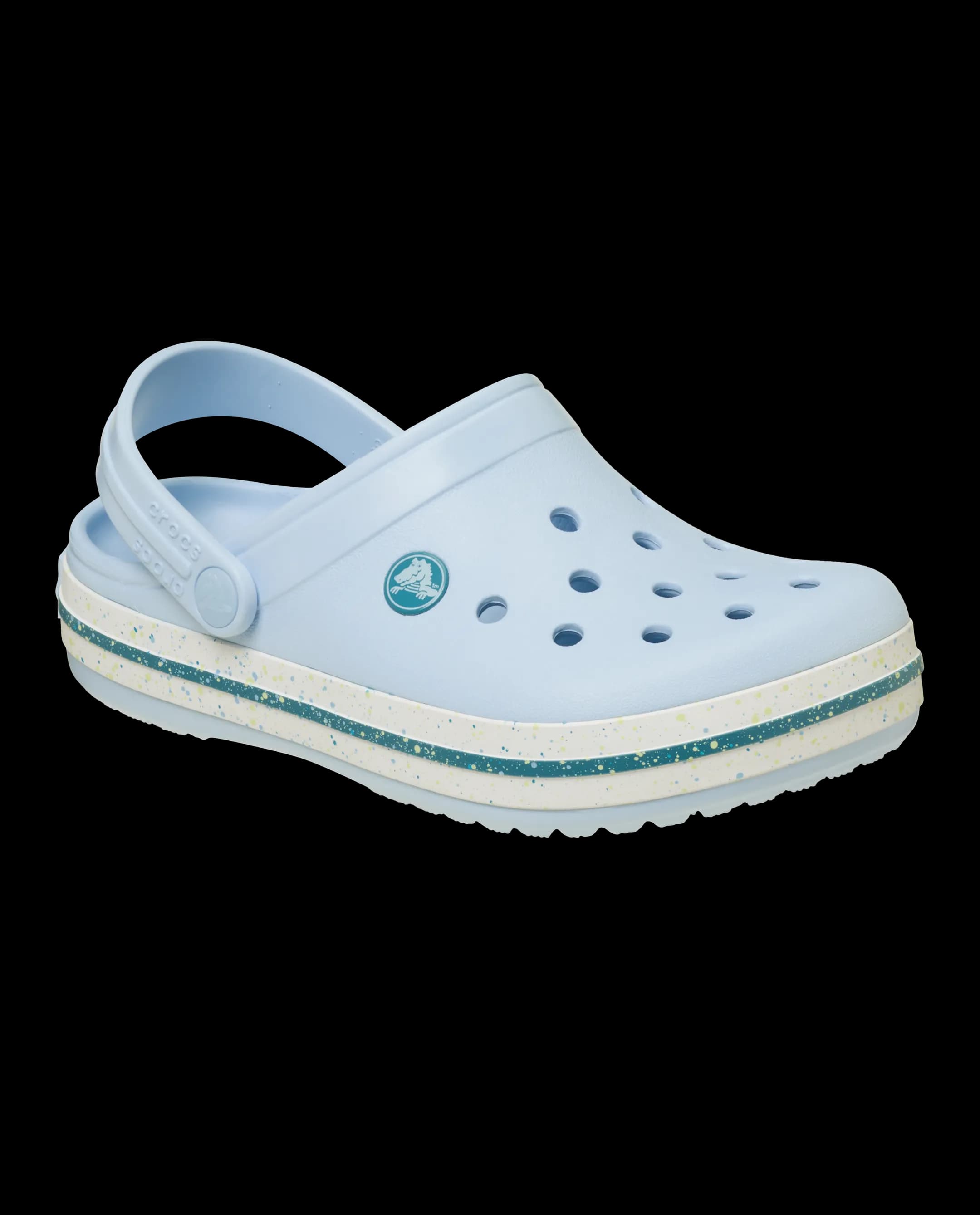 Crocs Kids' Crocband Speckled Band Clog Blue