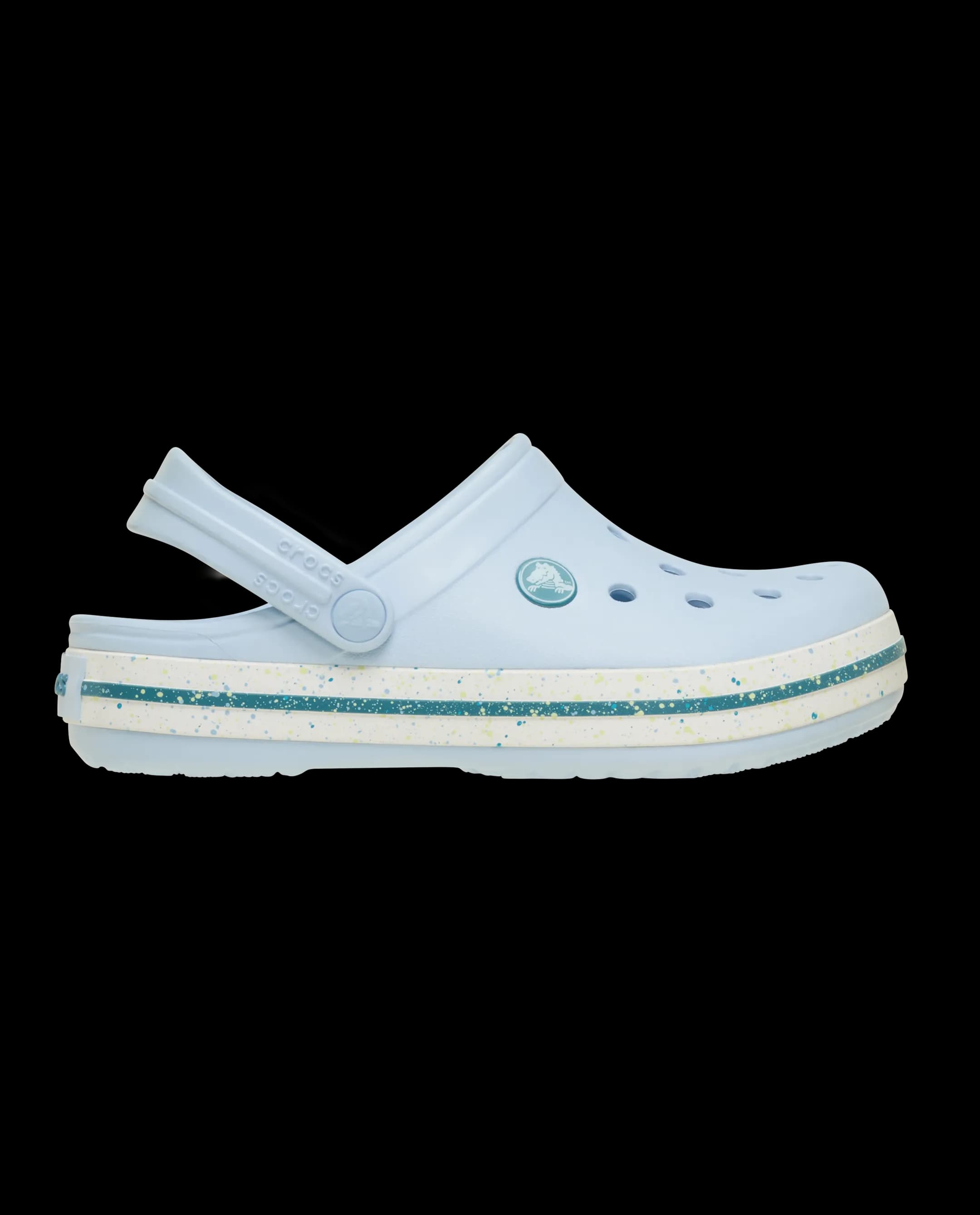 Crocs Toddlers' Crocband Speckled Band Clog Blue
