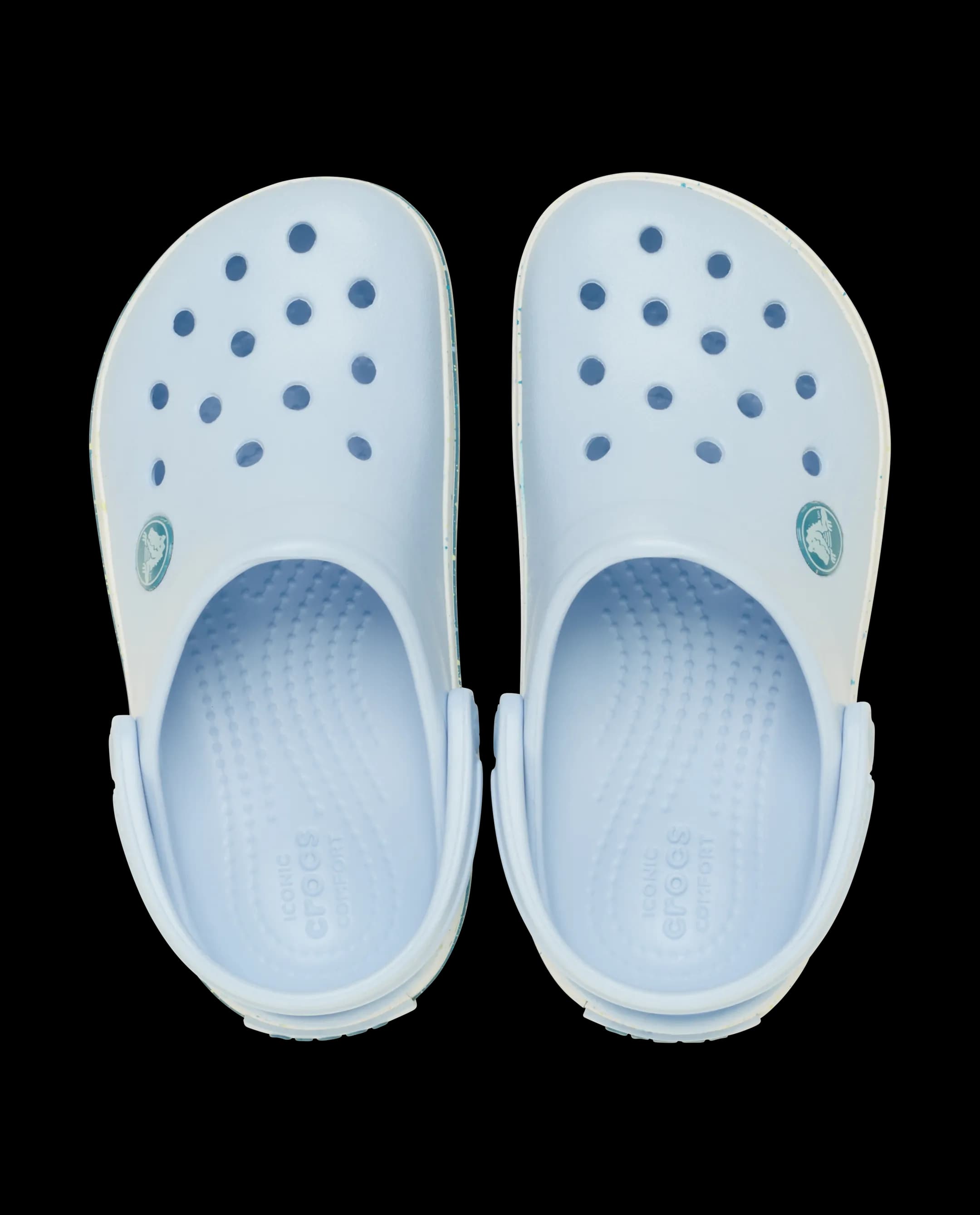 Crocs Toddlers' Crocband Speckled Band Clog Blue