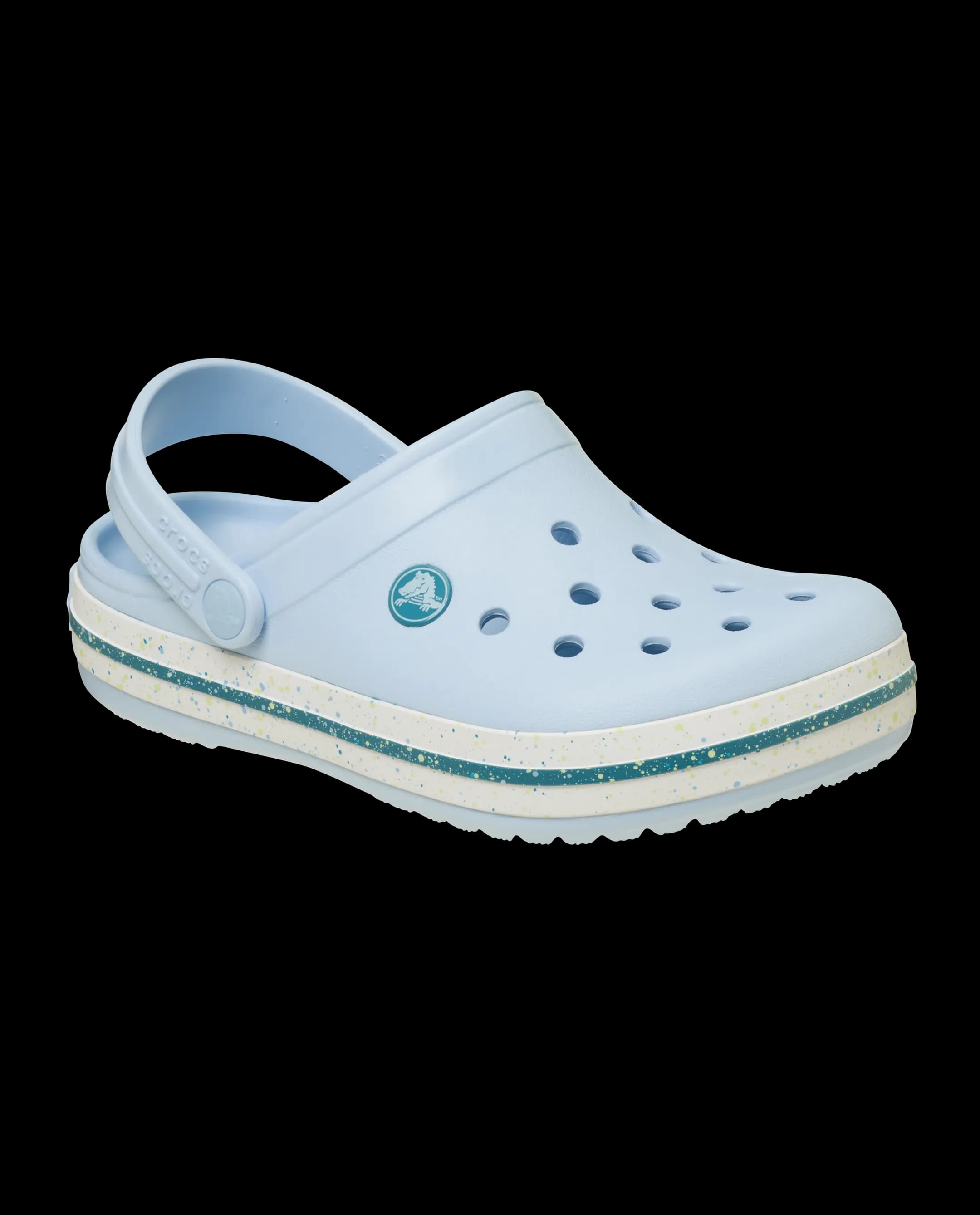Crocs Toddlers' Crocband Speckled Band Clog Blue