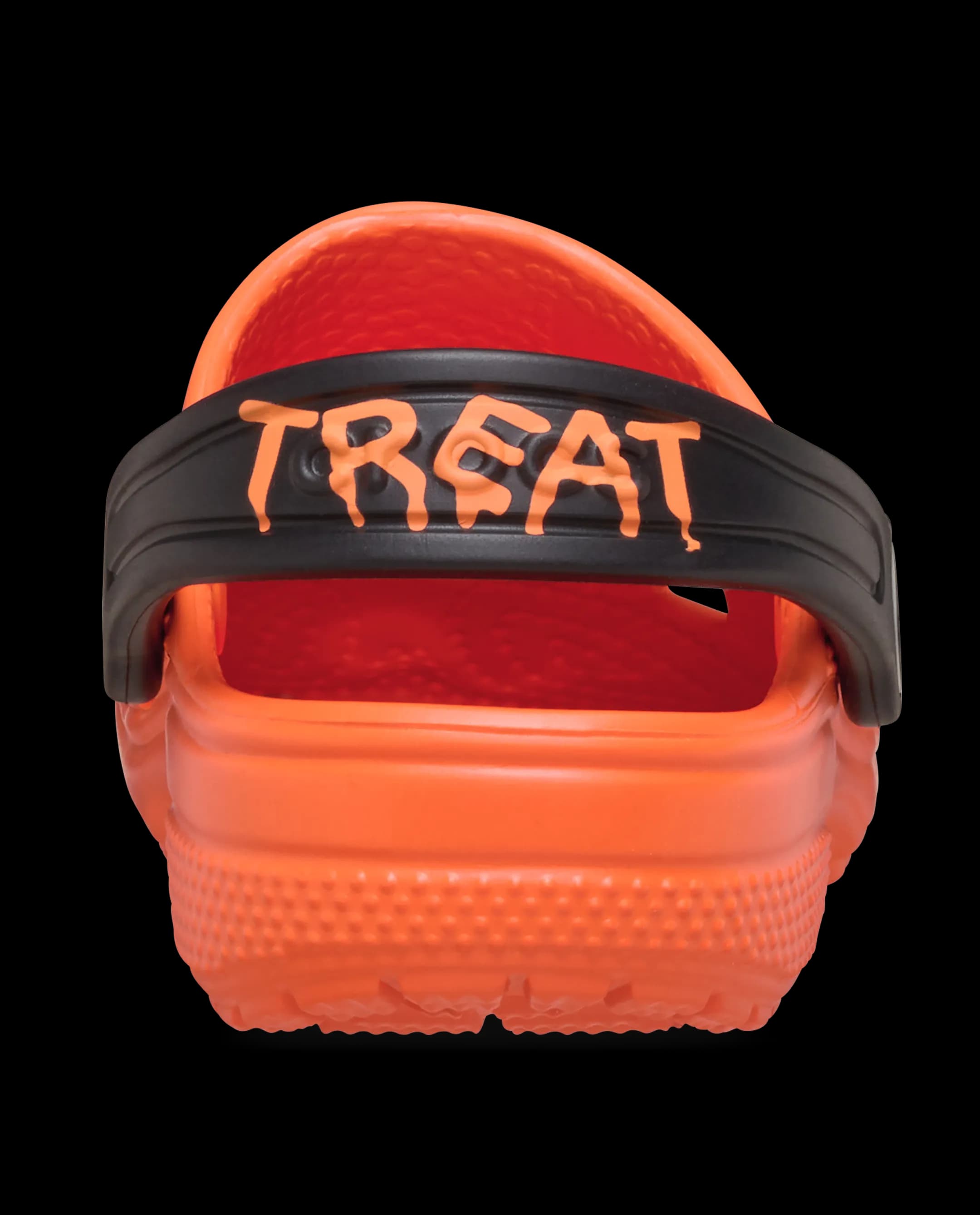 Crocs Toddlers' Classic Jack O Lantern Lights Clog Orange