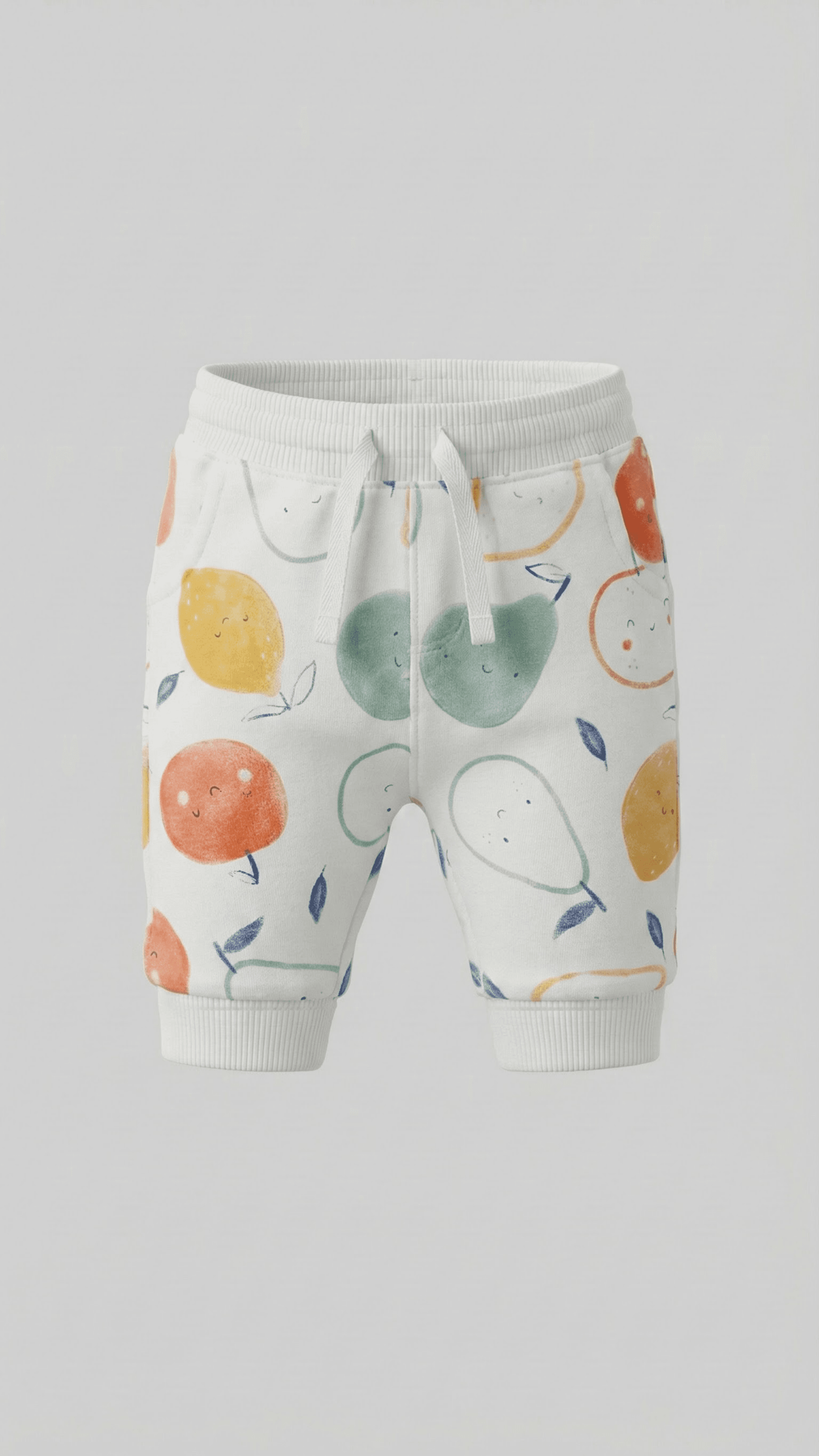 Pack of 2 Printed Drawstring Joggers
