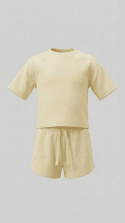 Babies and More Shorts Co-Ord Set - Yellow