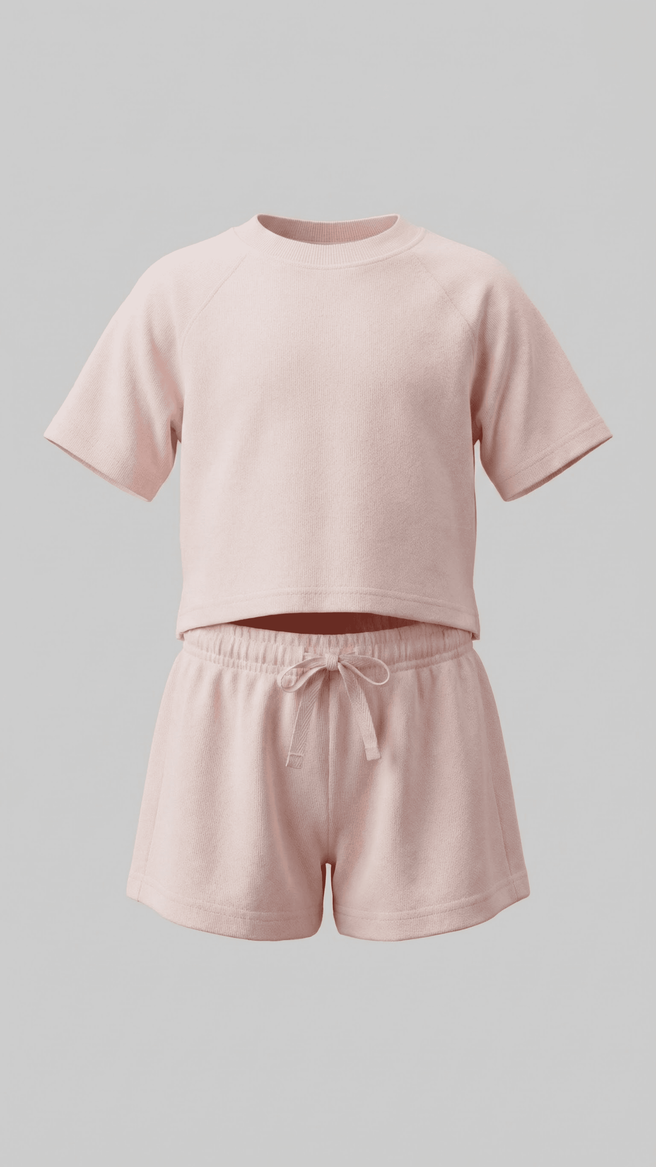 Babies and More Shorts Co-Ord Set - Cream