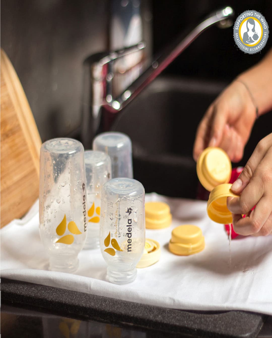 Medela - Breastmilk Bottles 150 Ml (3 Pcs)