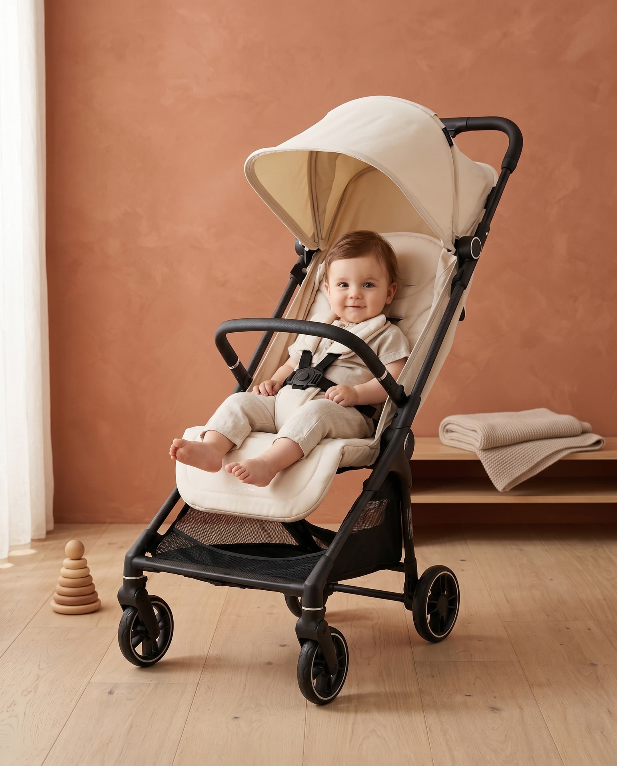 Babies & more Carbon Compact Stroller