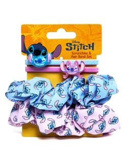 Fm - Accs - 07 - Hair Ties with Scrunchie 4 Pck - Stitch
