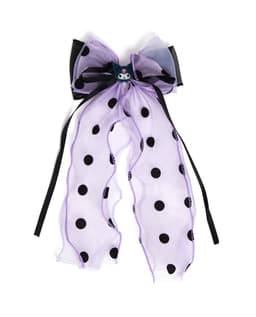 Fm - Accs - 59 - Long Bow Clip 1 Pck - Kuromi