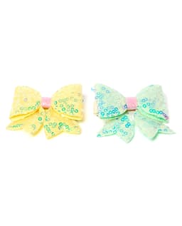 Bow Hair Clip Set of 2 - 3