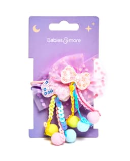 Pp Bow Hair Elastic Set of 2 - 1