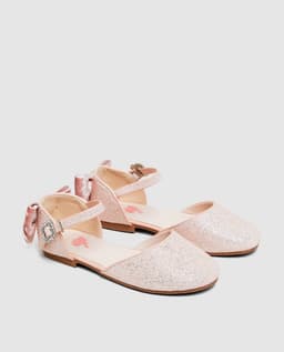 Ballerina with bow at back - Pink-29