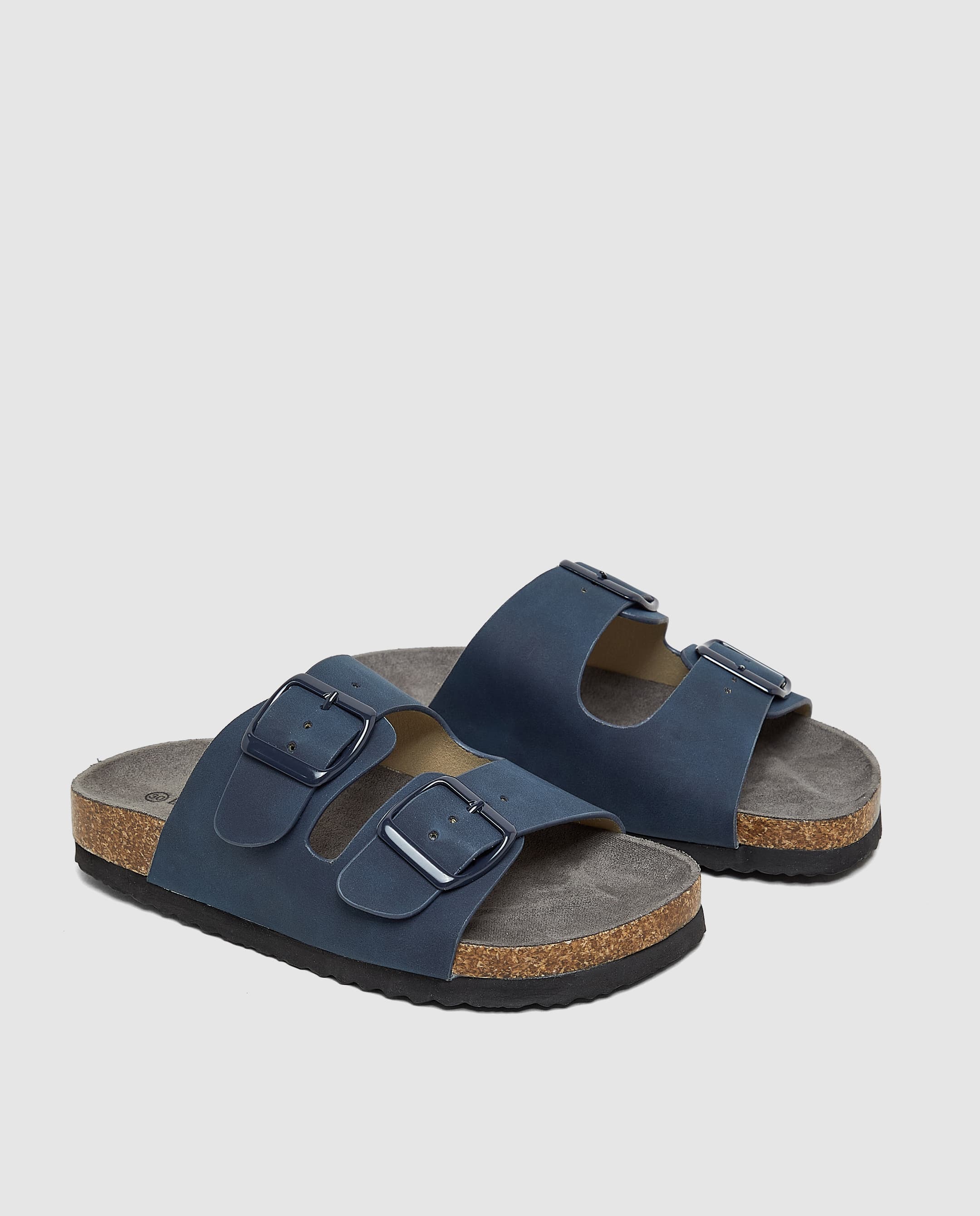 Cork sandal -Navy-33