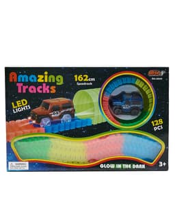 B/o Track Set 128 Pcs - Glow in the Dark
