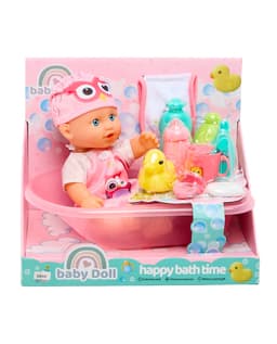 11 - Inch All - Vinyl Doll with a Bathtub
