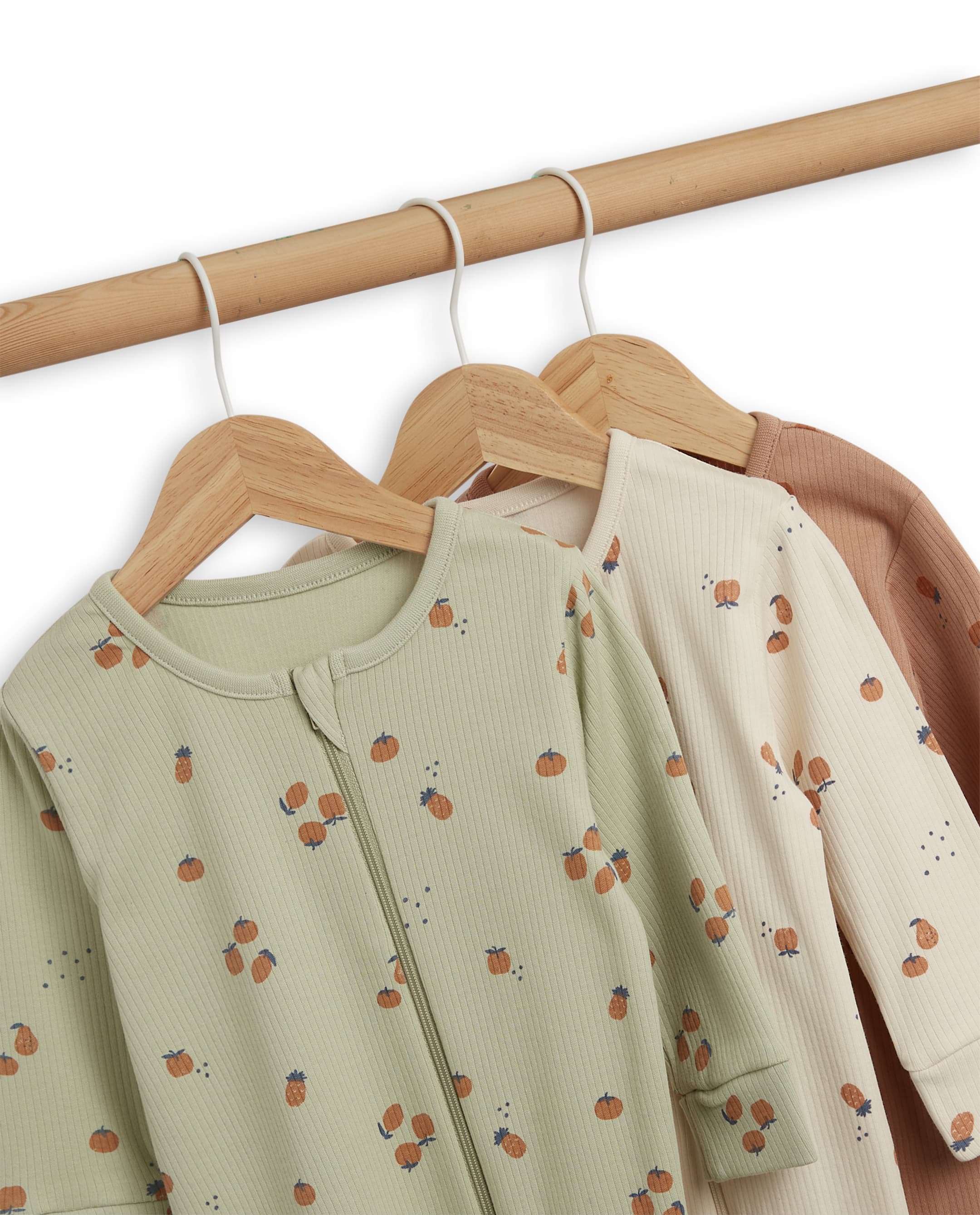 Babies and More - Pack of 3 Sleepsuits - Multi