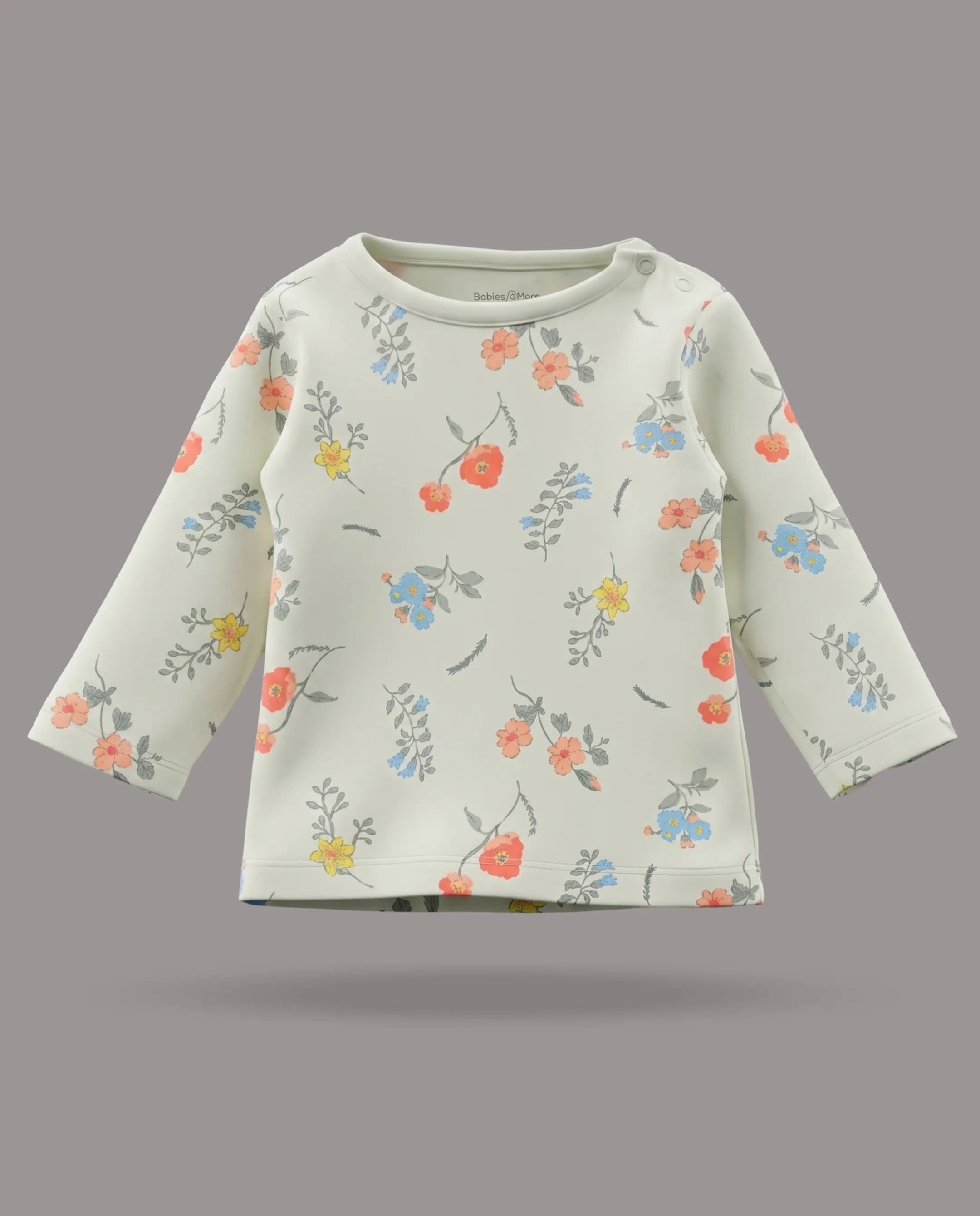 Printed Long Sleeves Pyjama Set