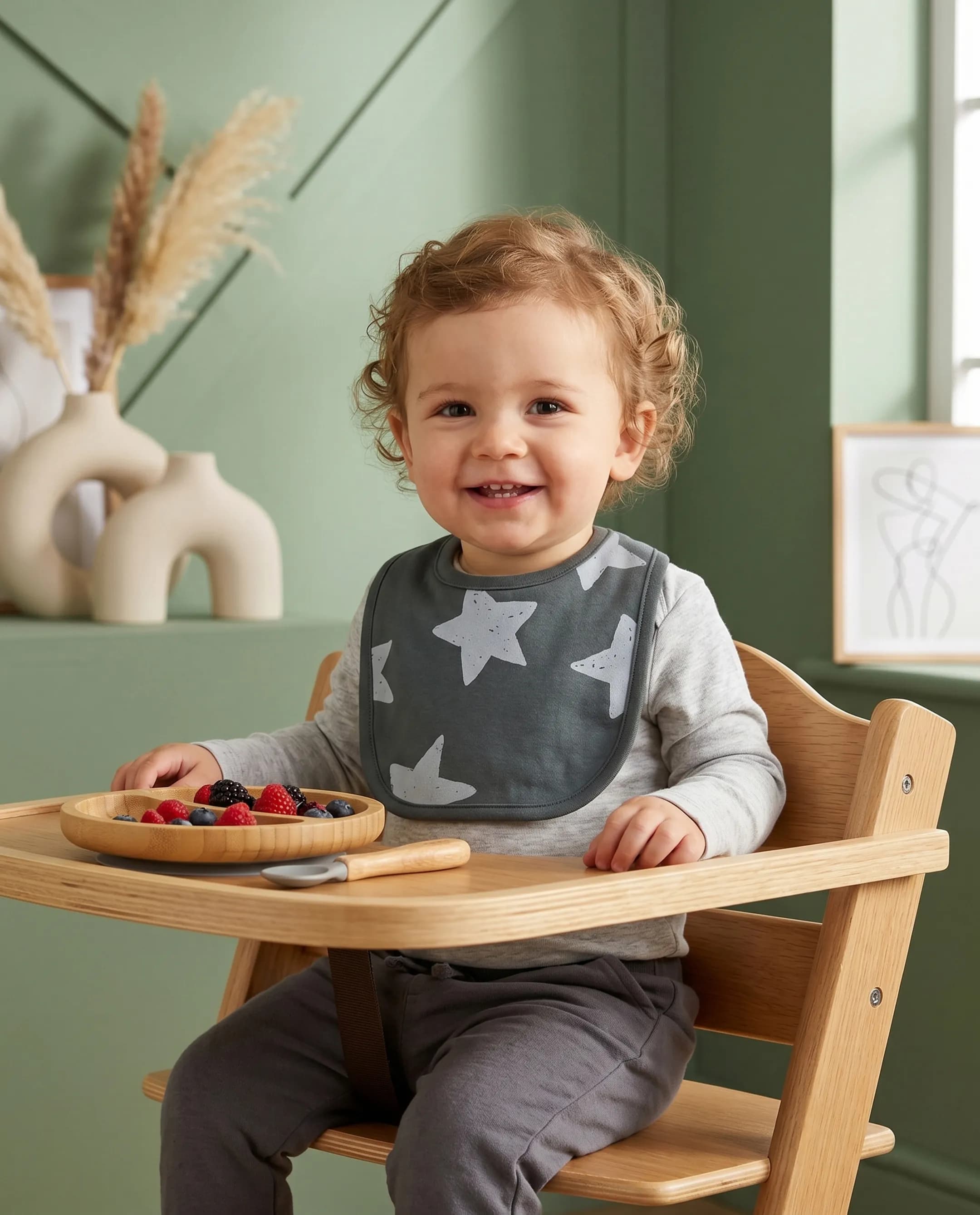 3 Pack Printed Bibs