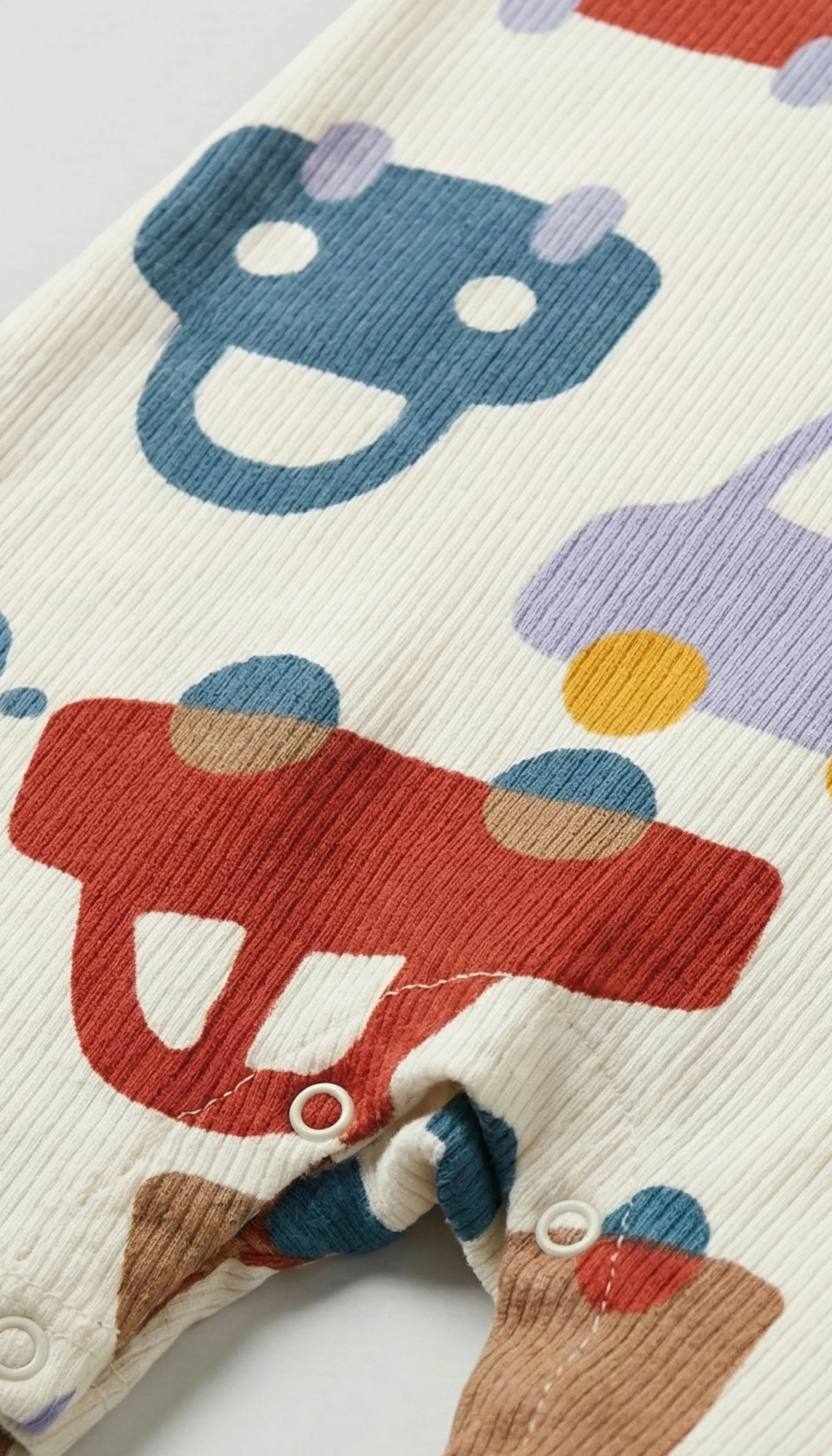 Babies and More 3-Pack Short Sleeve Rompers - Multi