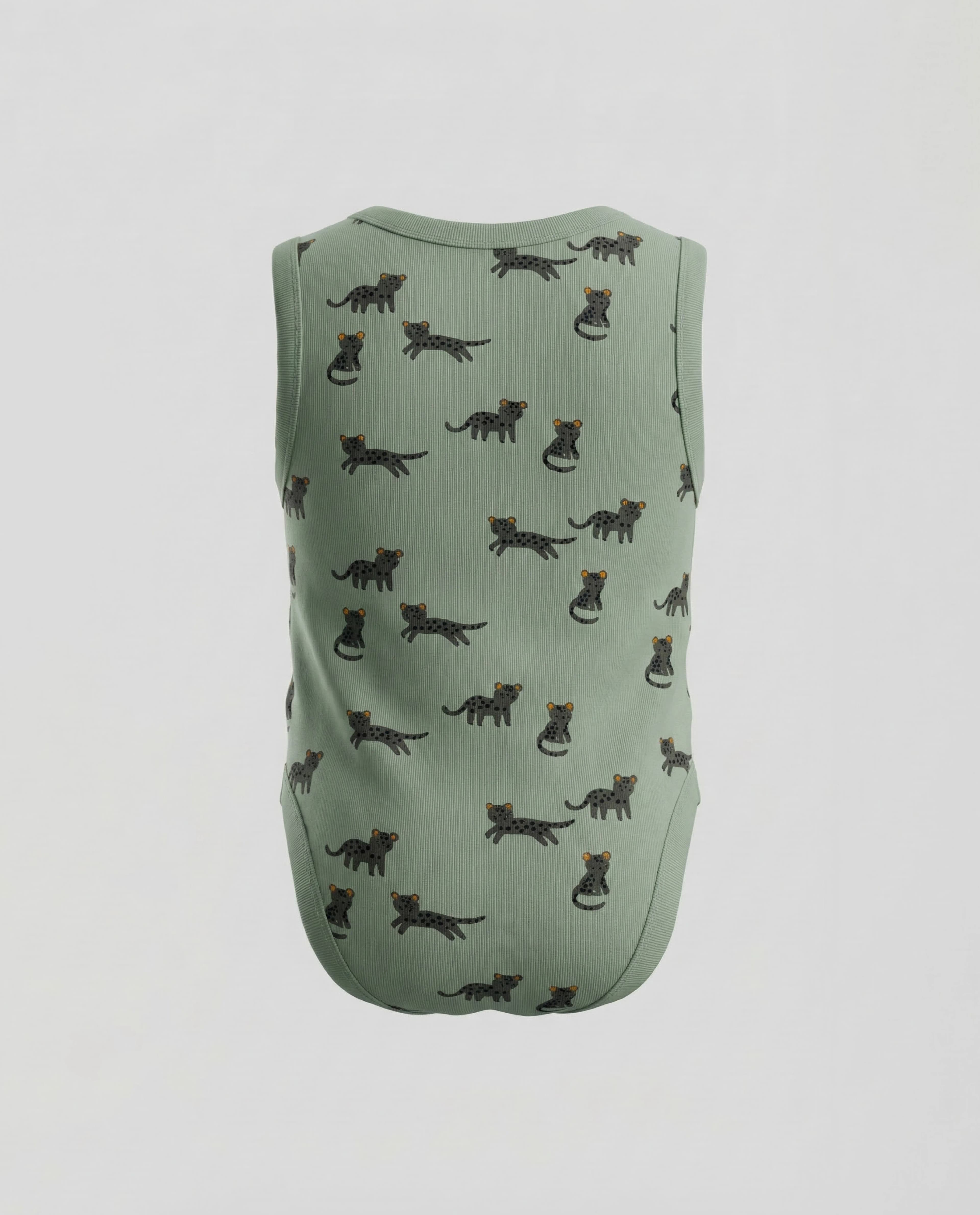 3-Pack Printed Sleeveless Bodysuits