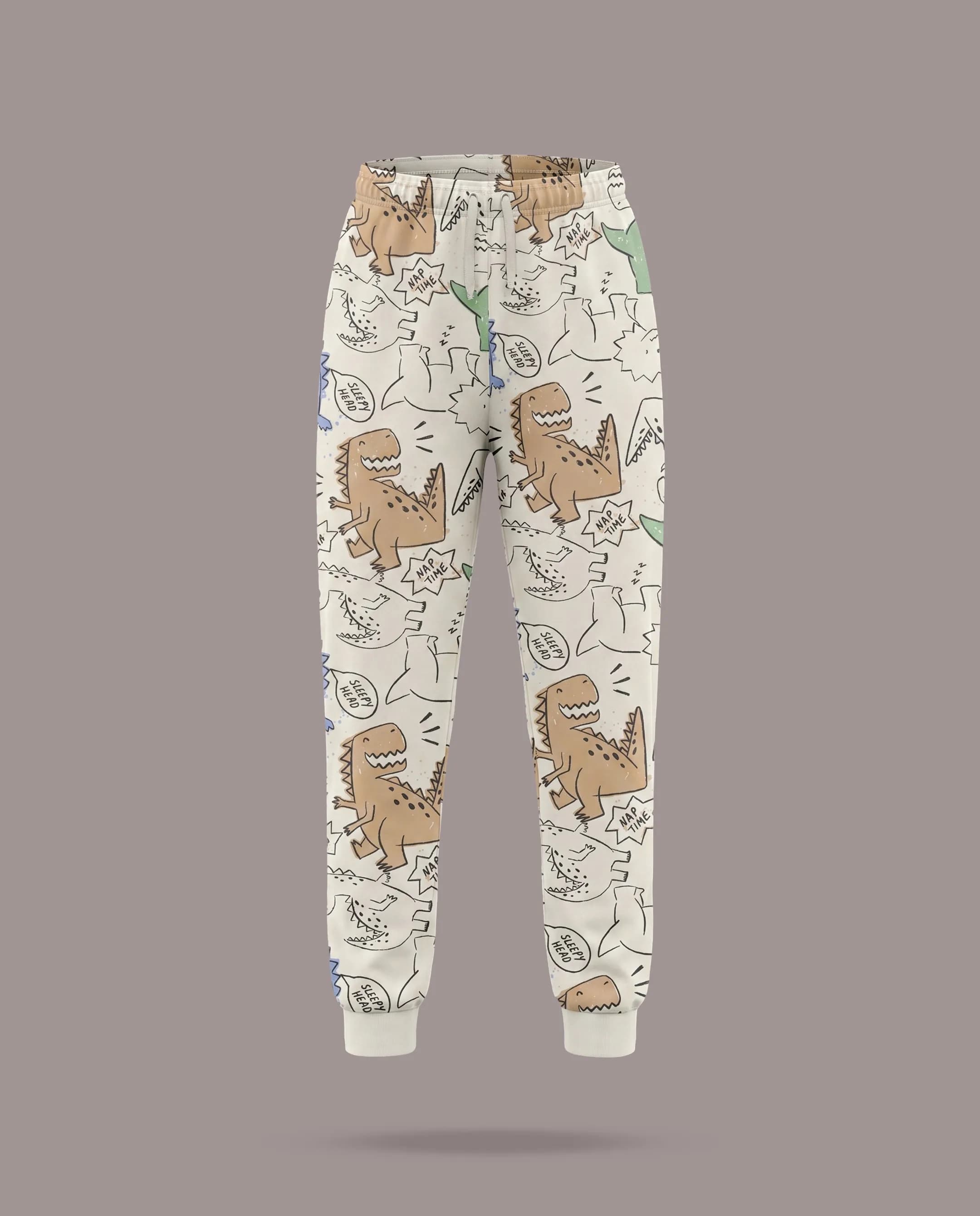 Dino Printed Pyjama Set