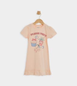 Shortsleeves Girls Nightdress