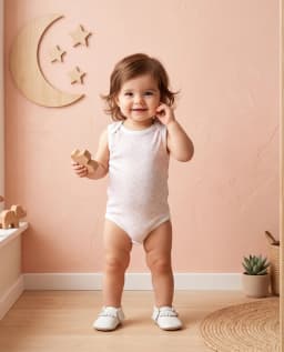 5 Pack Printed Sleeveless Bodysuits