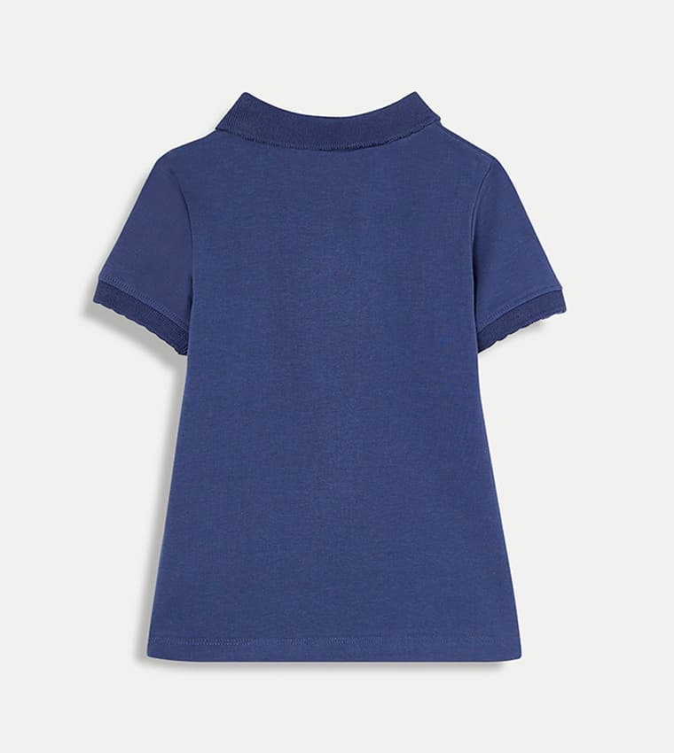 Solid Short Sleeves Polo T-Shirt