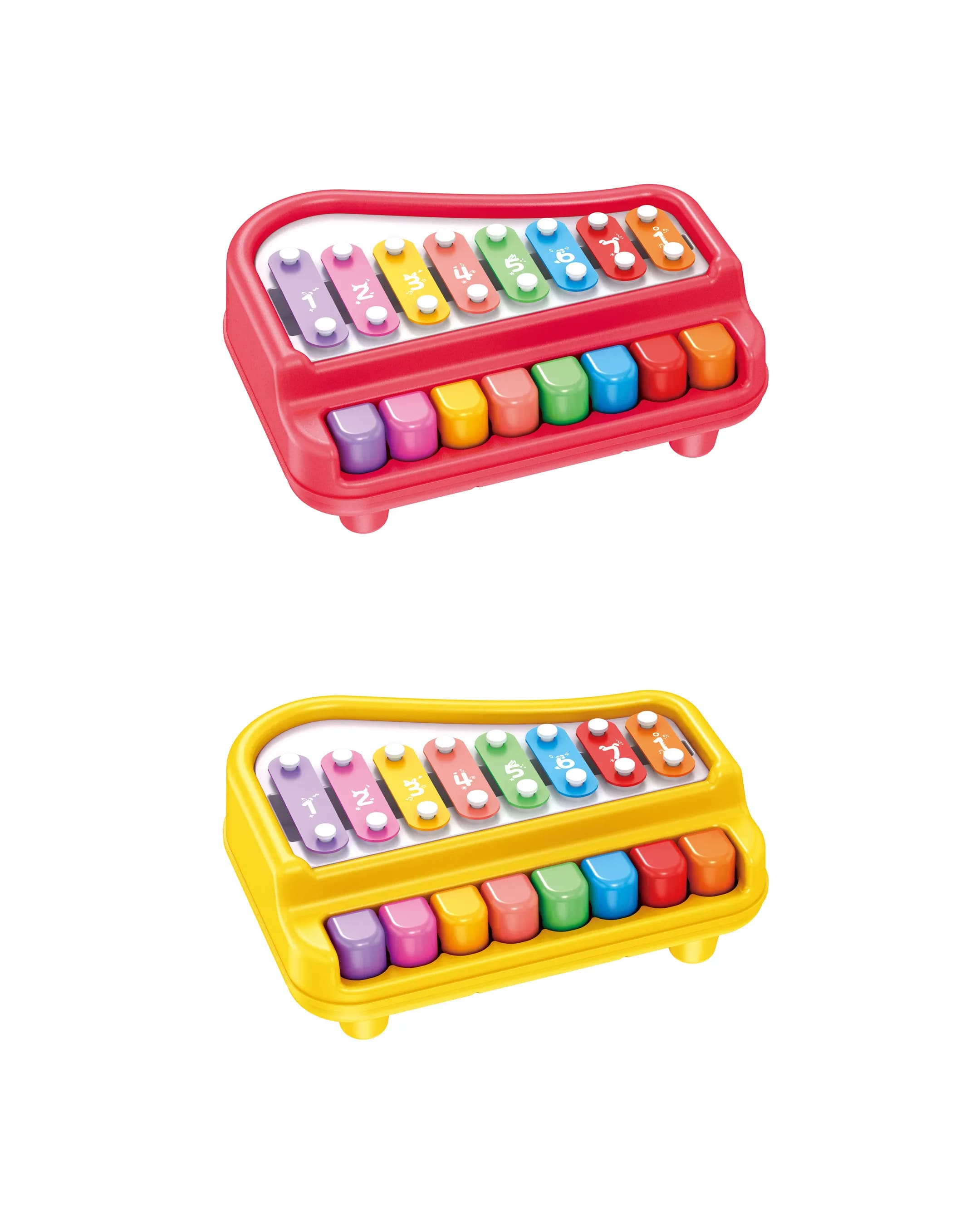 Haunger Baby Piano (8 Key) - Multicolor