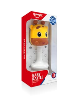 Haunger Giraffe Sand Hammer Baby Toy - Multicolor