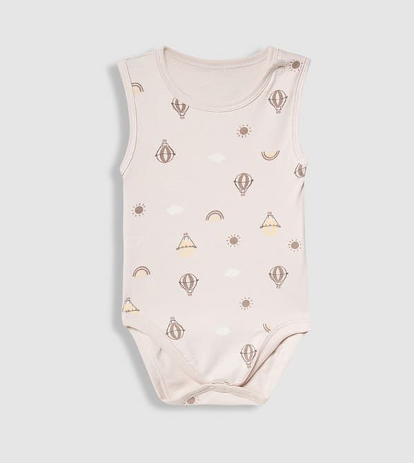 Babies and More Sleeveless Bodysuit 5Pack - Multi