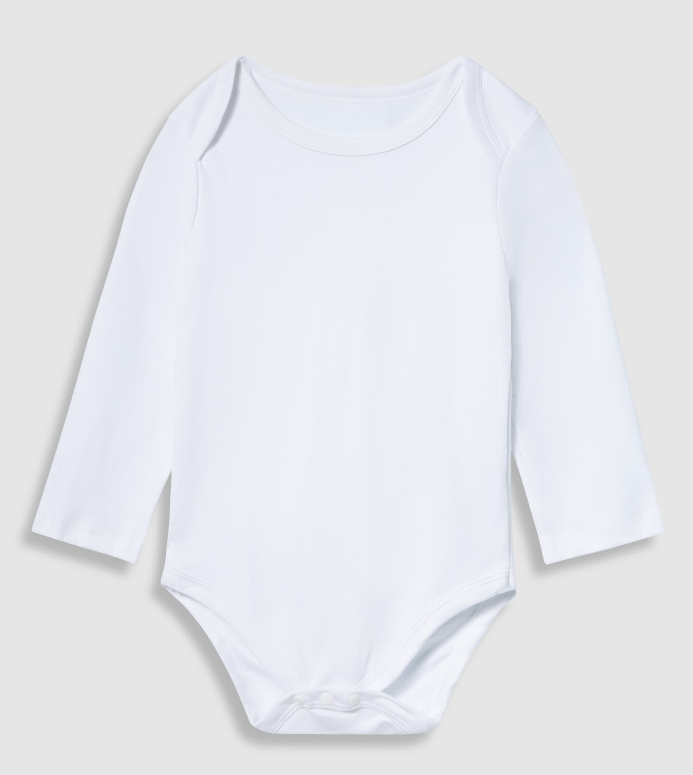 5-Pack Solid Long Sleeves Bodysuits