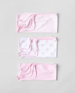Babies & more Receiving Blankets 3 Pack 