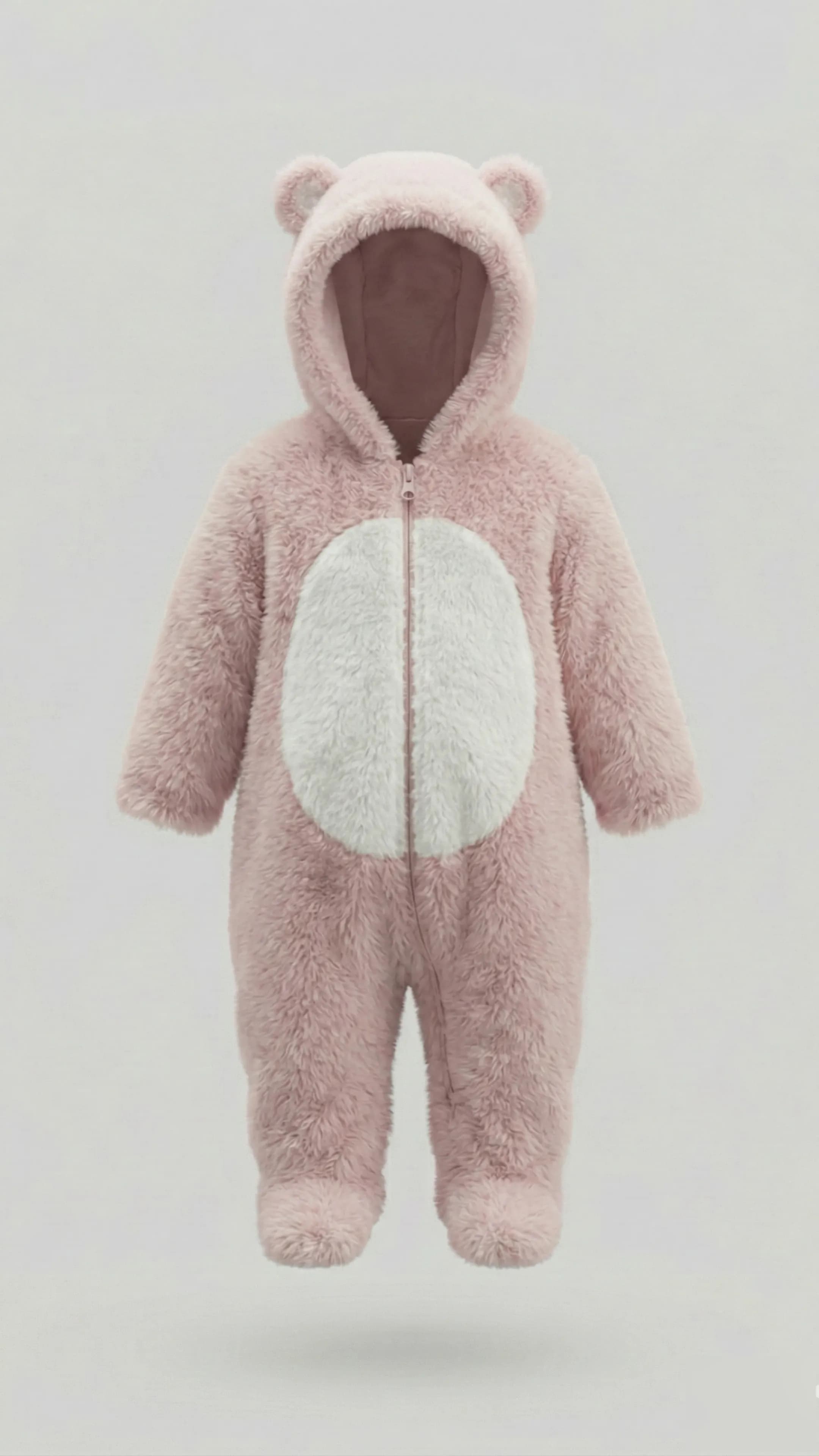 Babies & more Long-Sleeve Hooded Sleepsuit