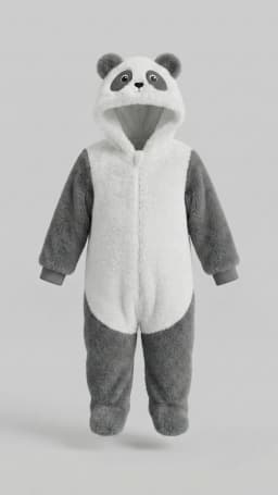 Babies & more Long-Sleeve Hooded Sleepsuit