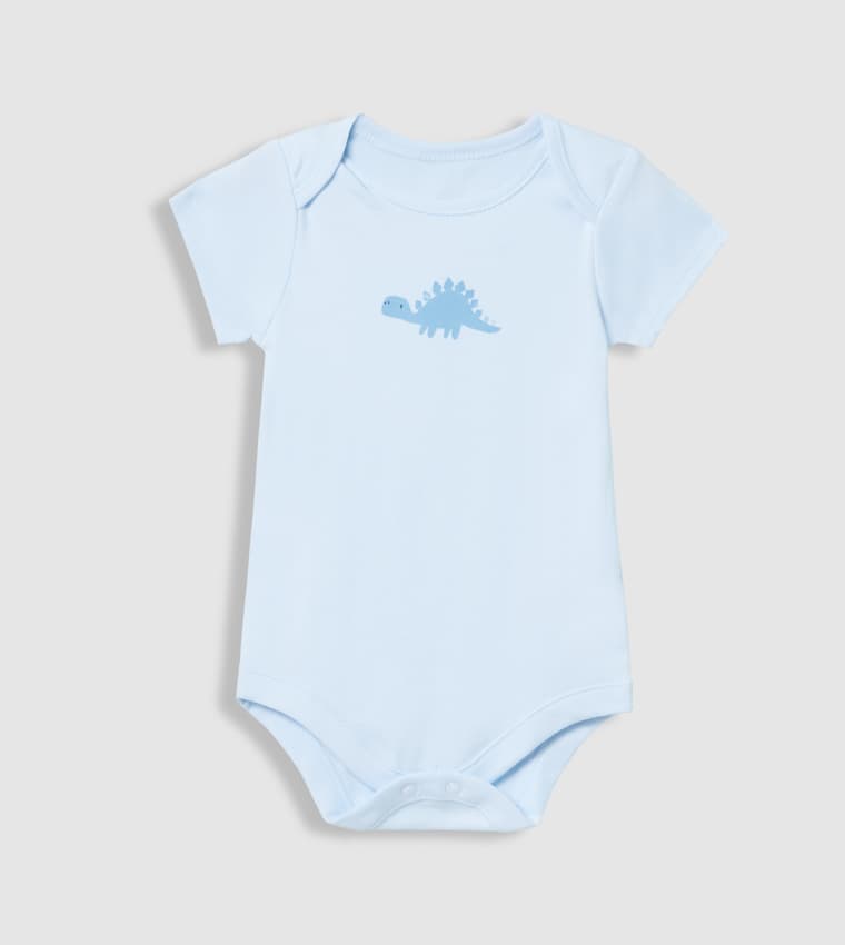 Babies and More Short Sleeves Bodysuit 5Pack - Multi