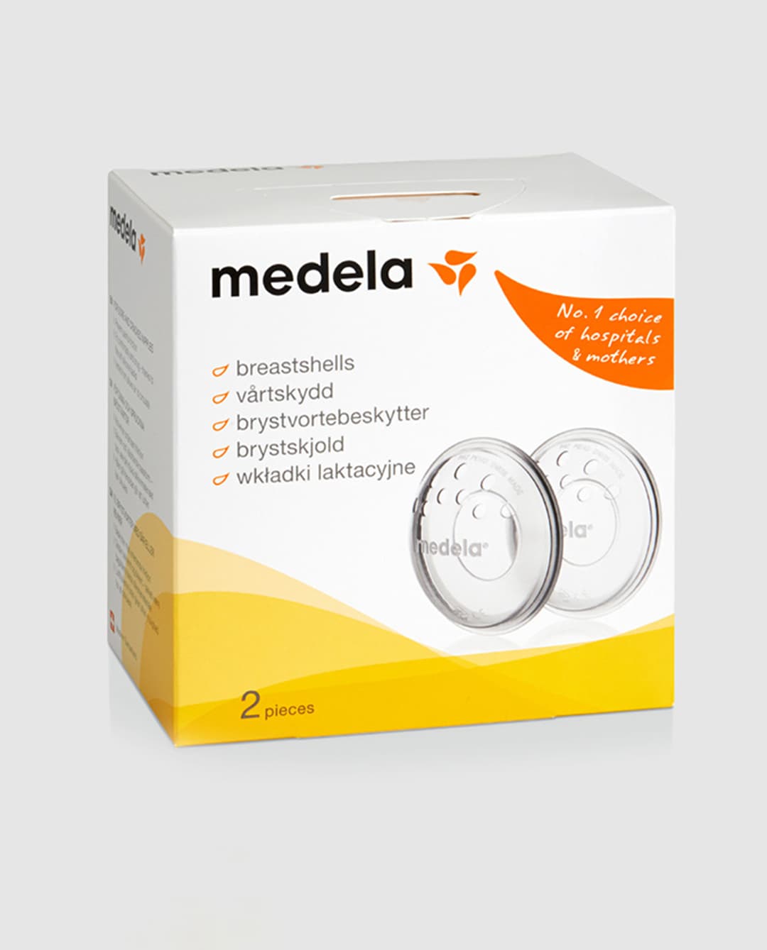 Medela - Breast Shells (2 Pieces) - Transparent