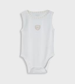 Babies and More Sleeveless Bodysuit - White