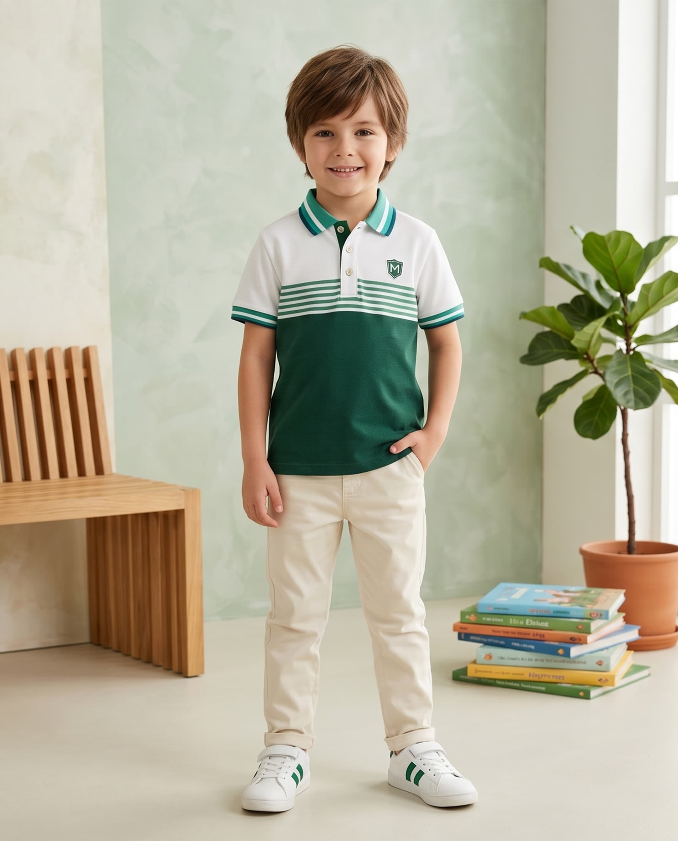 Short Sleeves Collar Polo