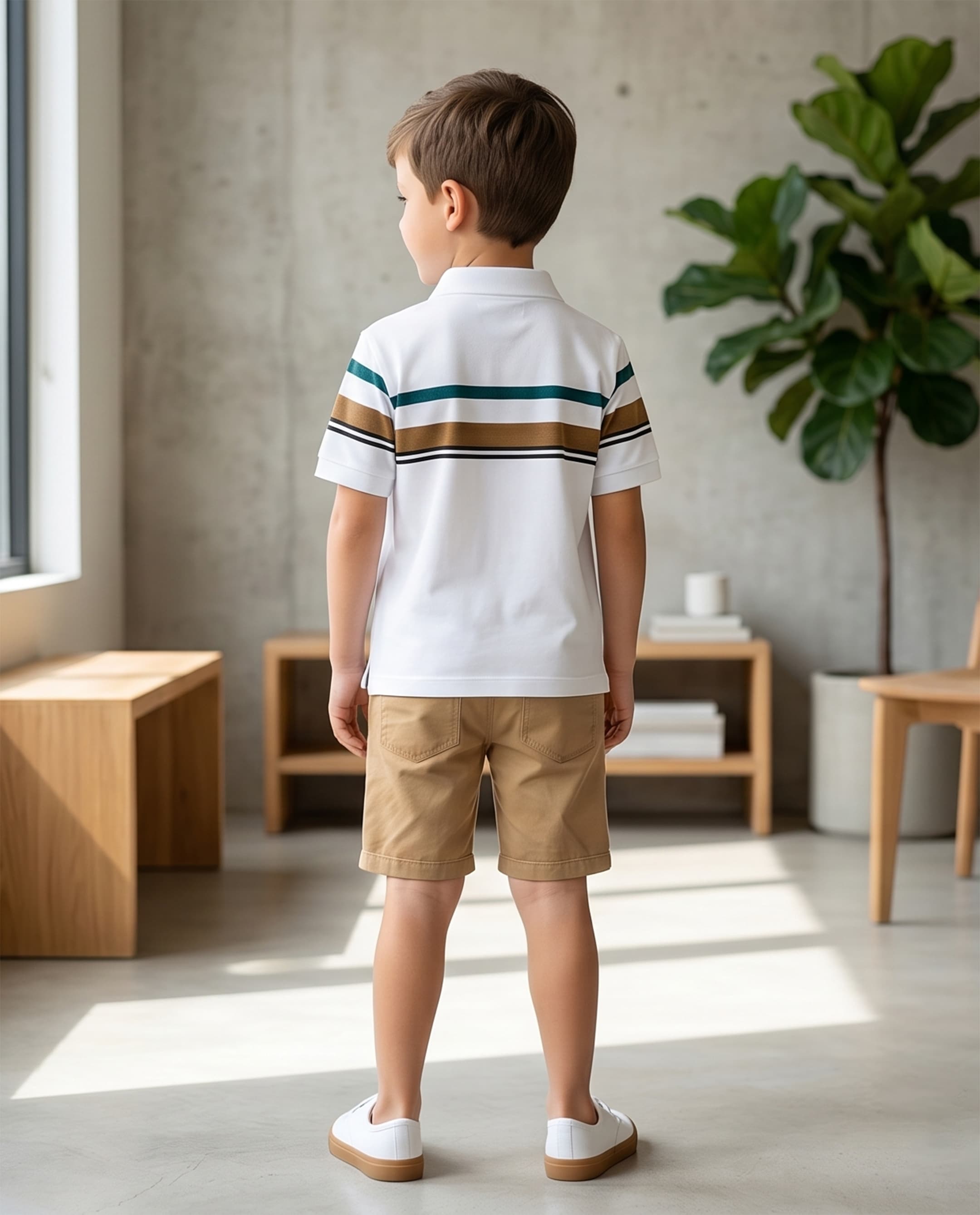 Short Sleeves Collar Polo