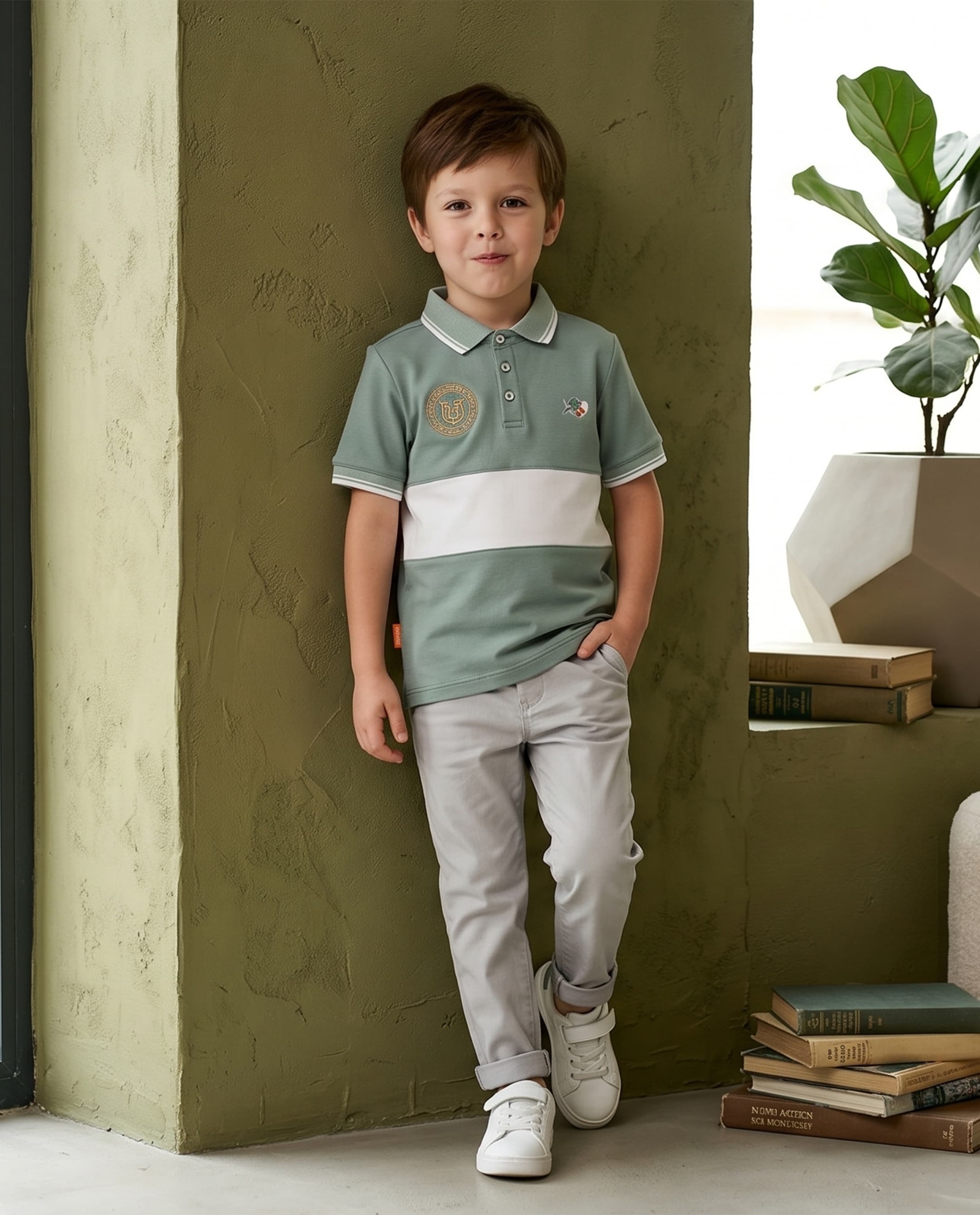 Short Sleeves Collar Polo
