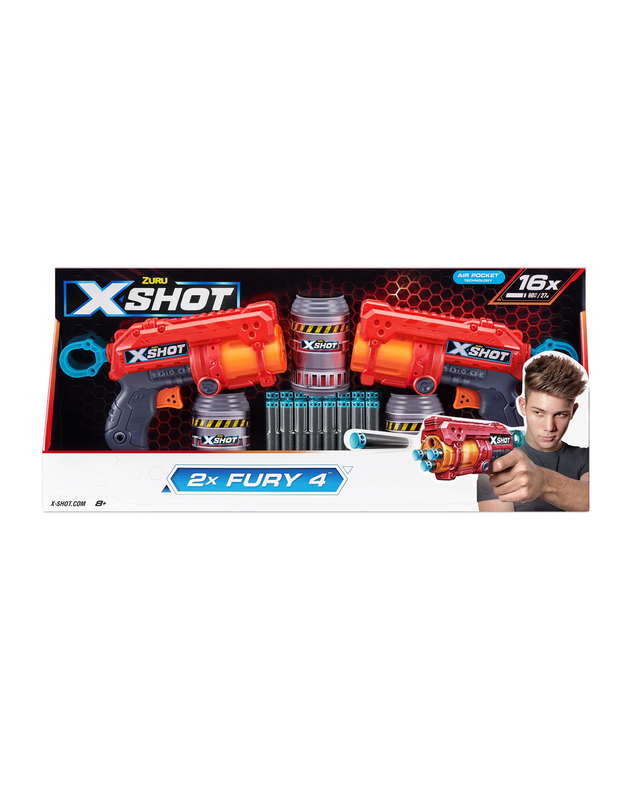 Babies & more X-Shot Excel Fury-4 2Pk - Multicolor